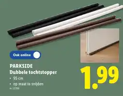 Lidl Dubbele tochtstopper aanbieding