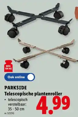 Lidl Telescopische plantenroller aanbieding