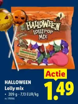 Lidl Halloween lolly mix aanbieding