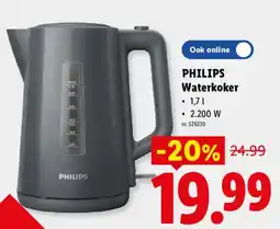 Lidl Waterkoker aanbieding