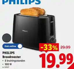 Lidl Philips broodrooster aanbieding