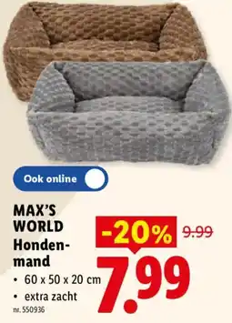 Lidl Honden-mand aanbieding
