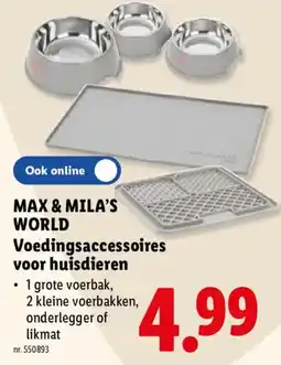 Lidl Voedingsaccessoires voor huisdieren aanbieding