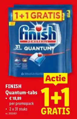 Lidl Finish quantum-tabs aanbieding
