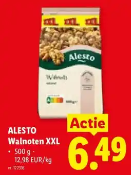 Lidl Alesto Walnoten XXL aanbieding