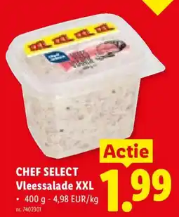 Lidl Chef select vleessalade xxl aanbieding