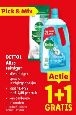 Lidl Dettol Alles-reiniger aanbieding