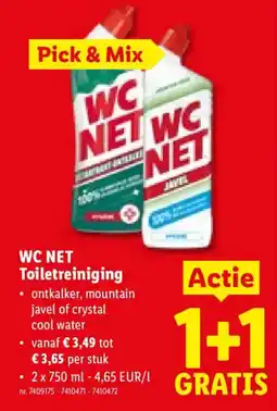 Lidl Wc net toiletreiniging aanbieding