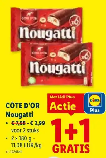 Côte d'or Nougatti
