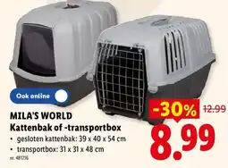 Lidl Kattenbak of -transportbox aanbieding