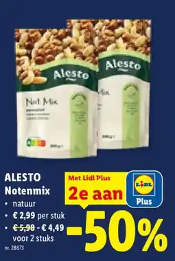 Lidl Alesto Notenmix aanbieding