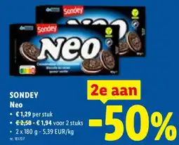 Lidl Sondey Neo aanbieding
