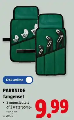 Lidl Parkside tangenset aanbieding