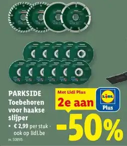 Lidl Toebehoren voor haakse slijper aanbieding