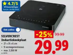 Lidl Inductiekookplaat aanbieding