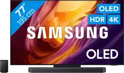 Coolblue Samsung OLED 77 S95H (2026) + Samsung HW-Q990H (2026) aanbieding