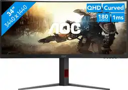 Coolblue AOC CU34G4 aanbieding