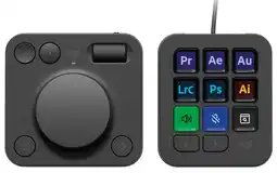 Coolblue Logitech MX Creative Console Noir aanbieding