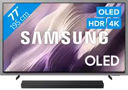 Coolblue Samsung OLED 77 S99H (2026) + Samsung HW-QS90H (2026) aanbieding