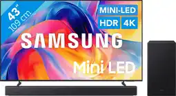 Coolblue Samsung Mini-led 43 M73H (2026) + Samsung HW-B450F (2025) aanbieding