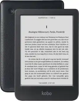 Coolblue Kobo Clara BW Zwart aanbieding