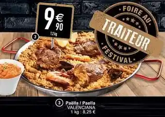 Paëlla - paella valenciana 1.2 kg