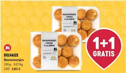 Delhaize Roomsoesjes choux à la crème aanbieding