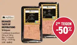 Delhaize Delhaize taste of inspirations wildpaté aanbieding