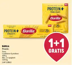 Delhaize Barilla Protein+ Pasta aanbieding