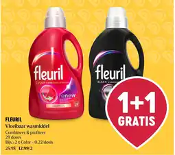 Delhaize Fleuril vloeibaar wasmiddel aanbieding