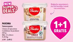 Delhaize Paschka smeer pasta aanbieding