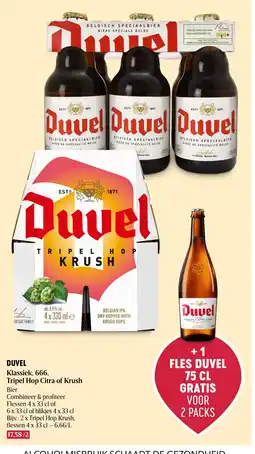Delhaize Duvel Tripel Hop Krush aanbieding