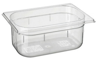 Makro Metro Professional Gastronormbak 1/4 10 cm polycarbonaat aanbieding