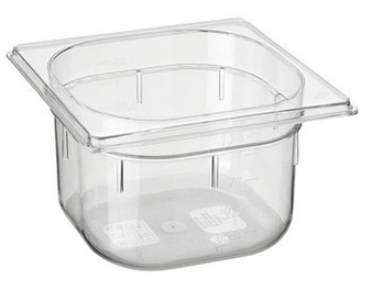 Makro Metro Professional Gastronormbak 1/6 10 cm polycarbonaat aanbieding