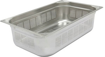 Makro Metro Professional Gastronormbak 1/2 geperforeerd 10 cm inox aanbieding
