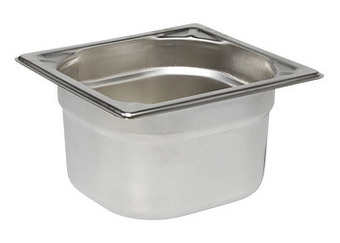 Makro Metro Professional Gastronormbak 1/6 15 cm roestvrij staal aanbieding