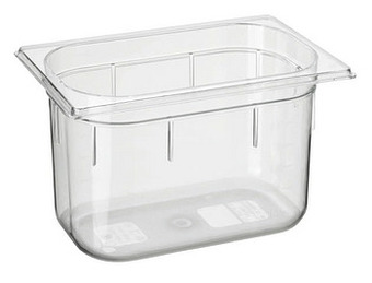 Makro Metro Professional Gastronormbak 1/4 15 cm polycarbonaat aanbieding