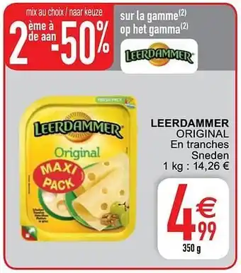 Cora Leerdammer original 350 g aanbieding