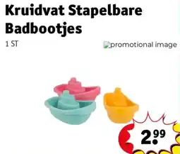 Kruidvat Kruidvat Stapelbare Badbootjes aanbieding