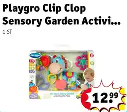 Kruidvat Playgro clip clop sensory garden activity aanbieding