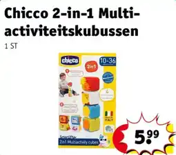 Kruidvat Chicco 2-in-1 Multi-activiteitskubussen aanbieding