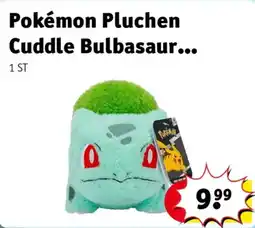 Kruidvat Pokemon Pluchen Cuddle Bulbasaur aanbieding
