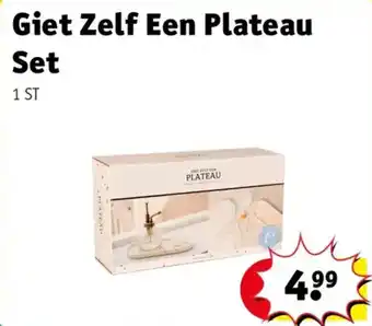 Kruidvat Giet Zelf Een Plateau Set aanbieding