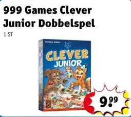 Kruidvat Clever junior dobbelspel aanbieding