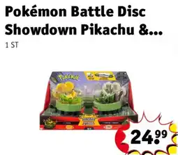 Kruidvat pokemon battle disc showdown pikachu &... aanbieding