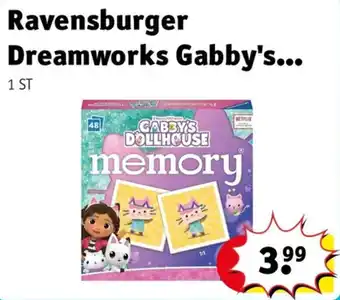 Ravensburger Dreamworks Gabby's memory