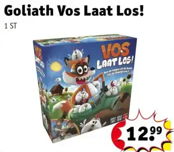 Kruidvat Goliath vos laat los! aanbieding