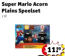 Kruidvat Super Mario Acorn Plains Speelset aanbieding