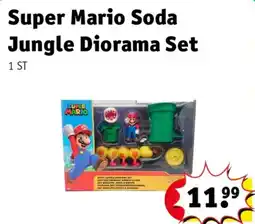 Kruidvat Super mario soda jungle diorama set aanbieding