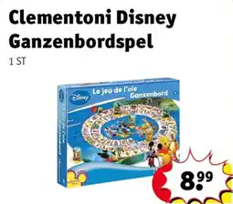 Kruidvat Clementoni Disney Ganzenbordspel aanbieding